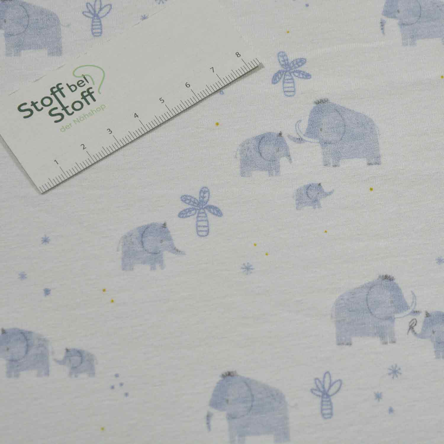 Baumwoll-Jersey Dina Elefant SBS11157