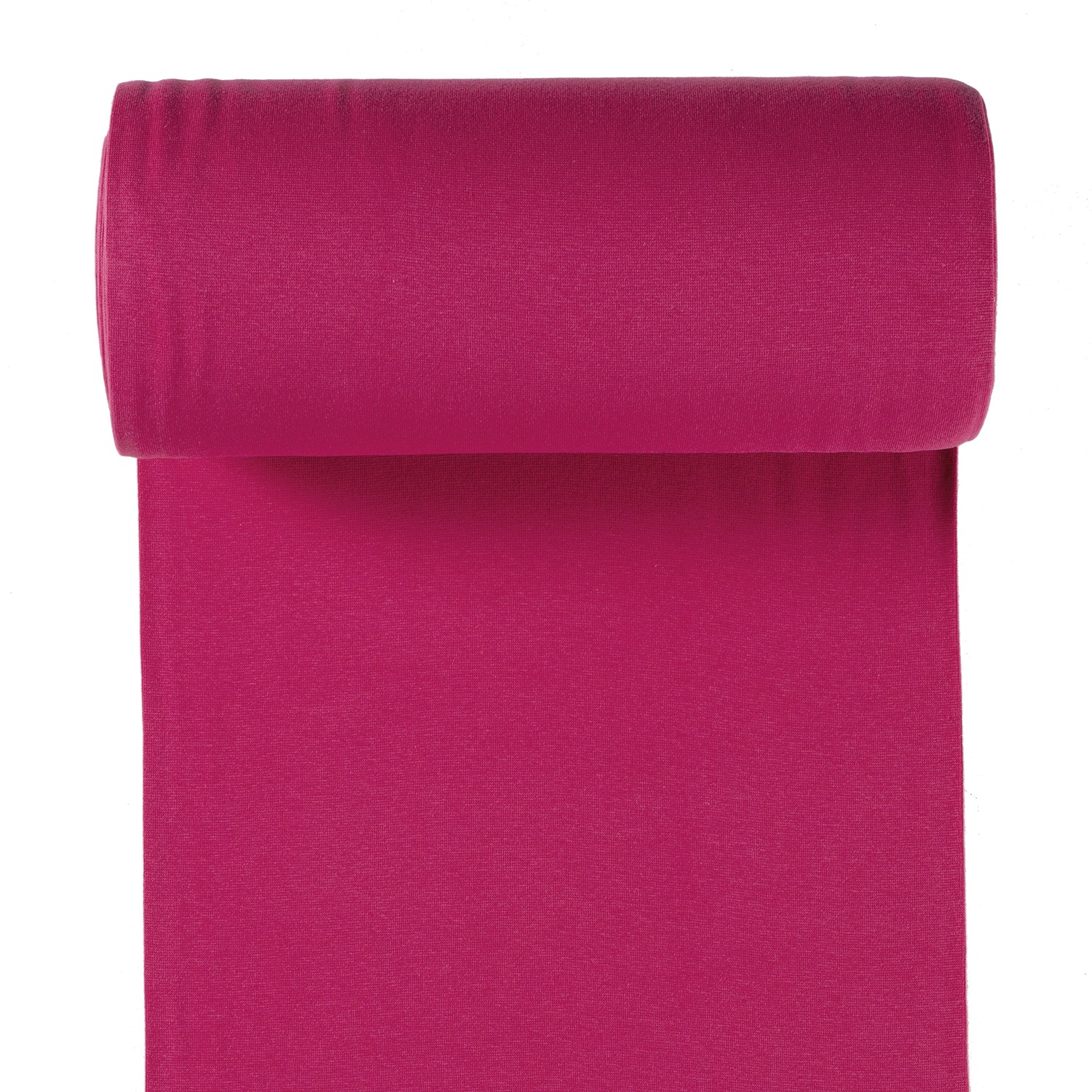 Bündchen uni Fuchsia - 1221