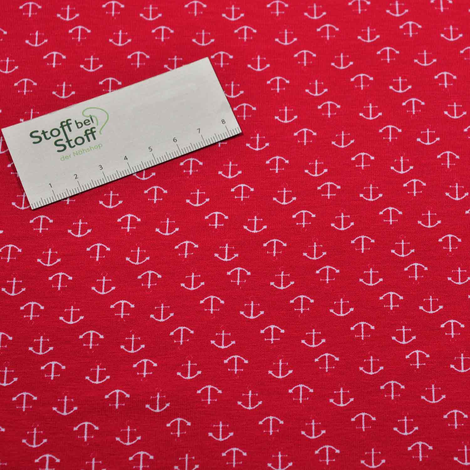 Baumwoll-Jersey "Kleine Anker" SBS11493