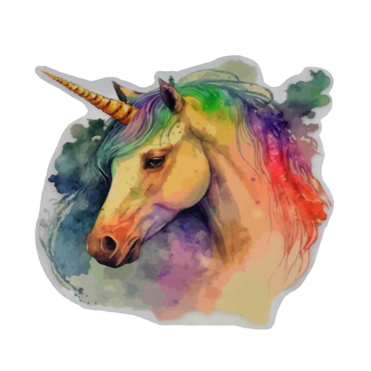 Bügelbild Regenbogen-Einhorn SBS11339