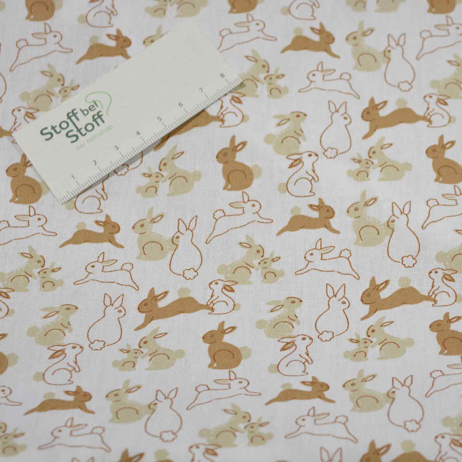 Baumwolle "Hoppelhase" - SBS11243