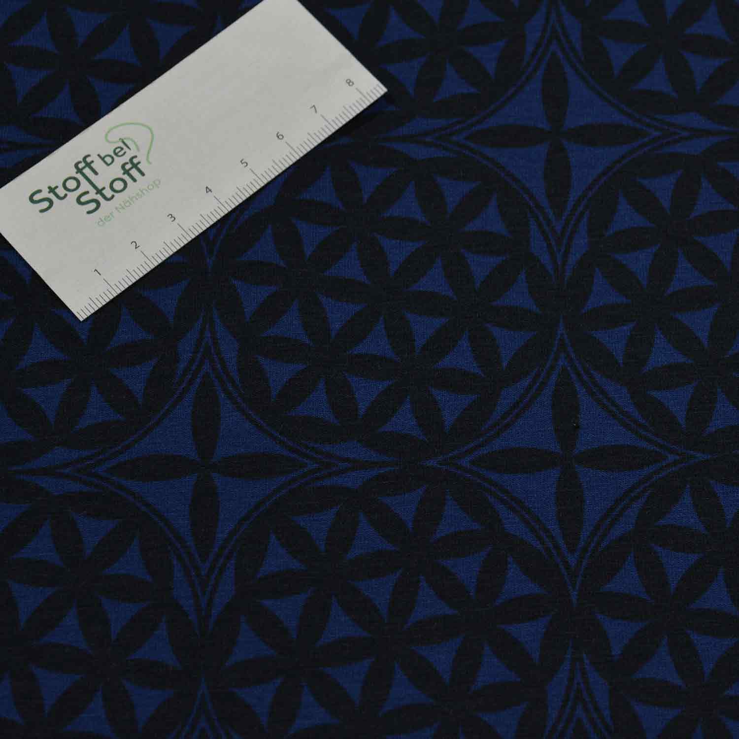 Baumwoll-Jersey "Mandala" SBS10986