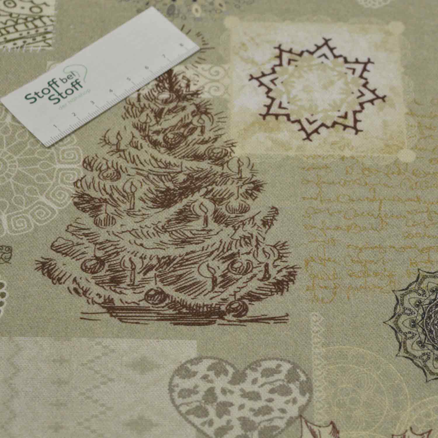 Deko "Weihnachts-Patchwork" SBS10773