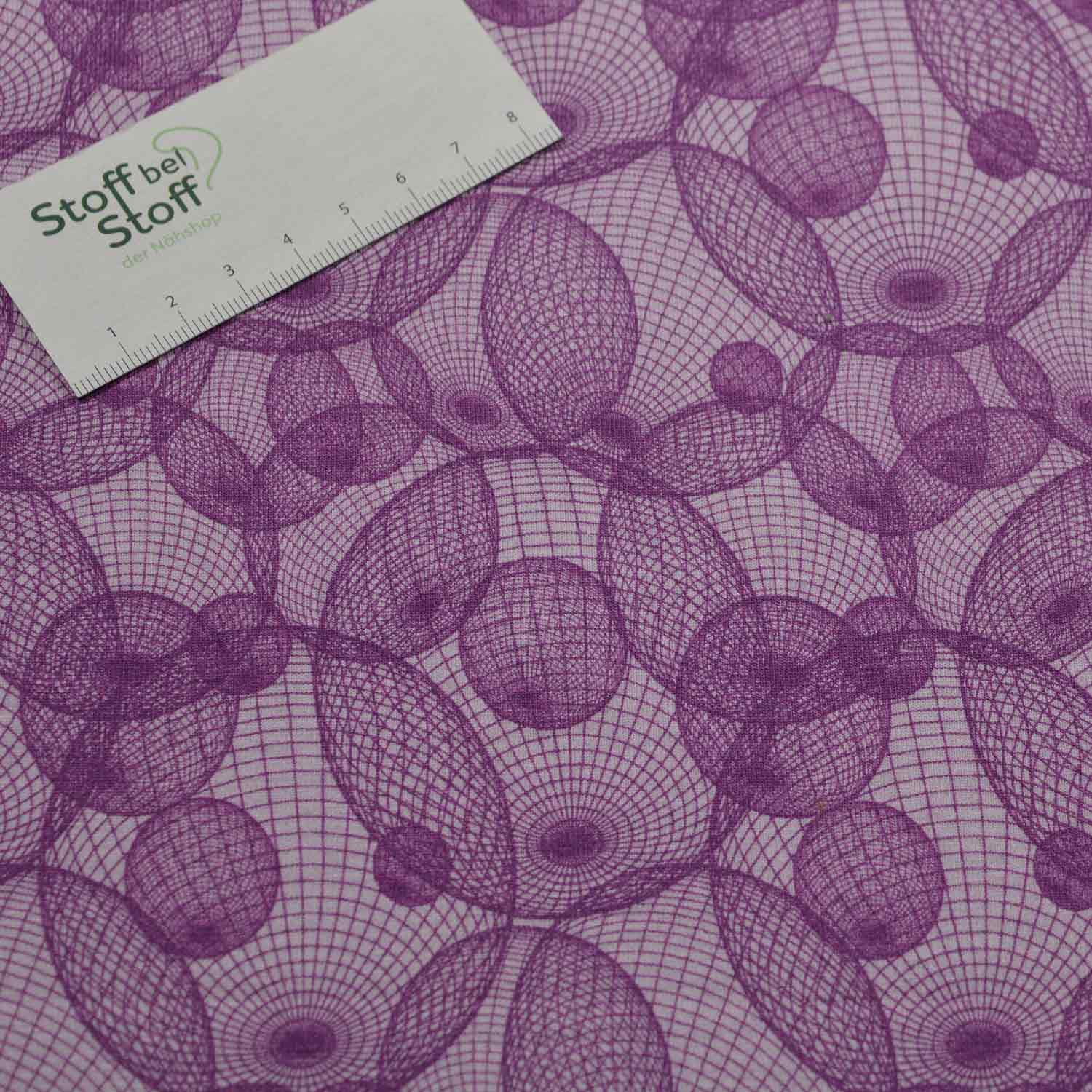 Baumwoll-Jersey Dina Kugeln SBS11170