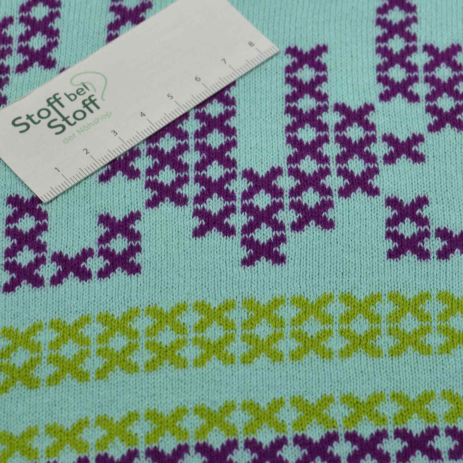 Jacquard Strick "Krisskross" SBS10572