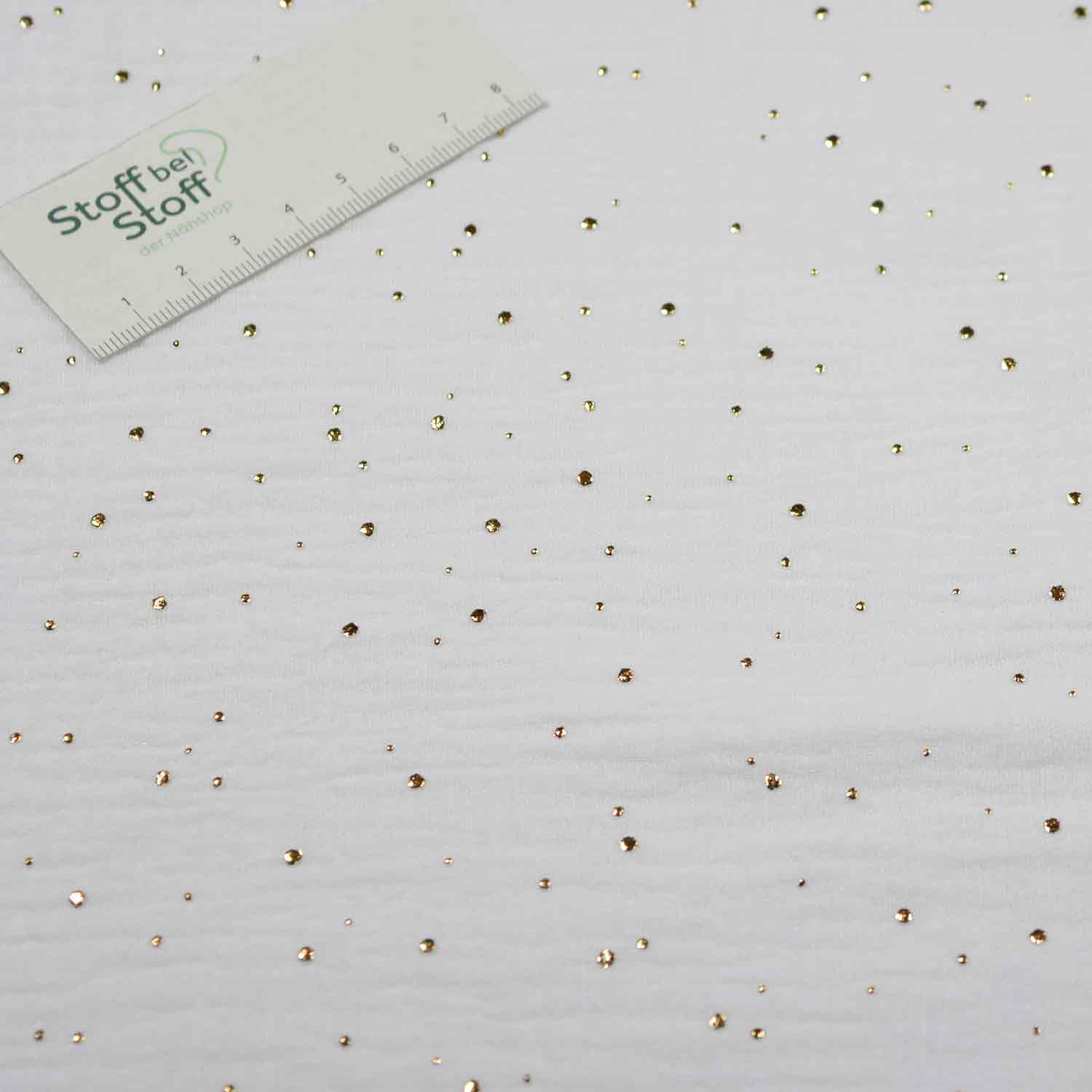 Musselin Goldsprenkel - SBS10457