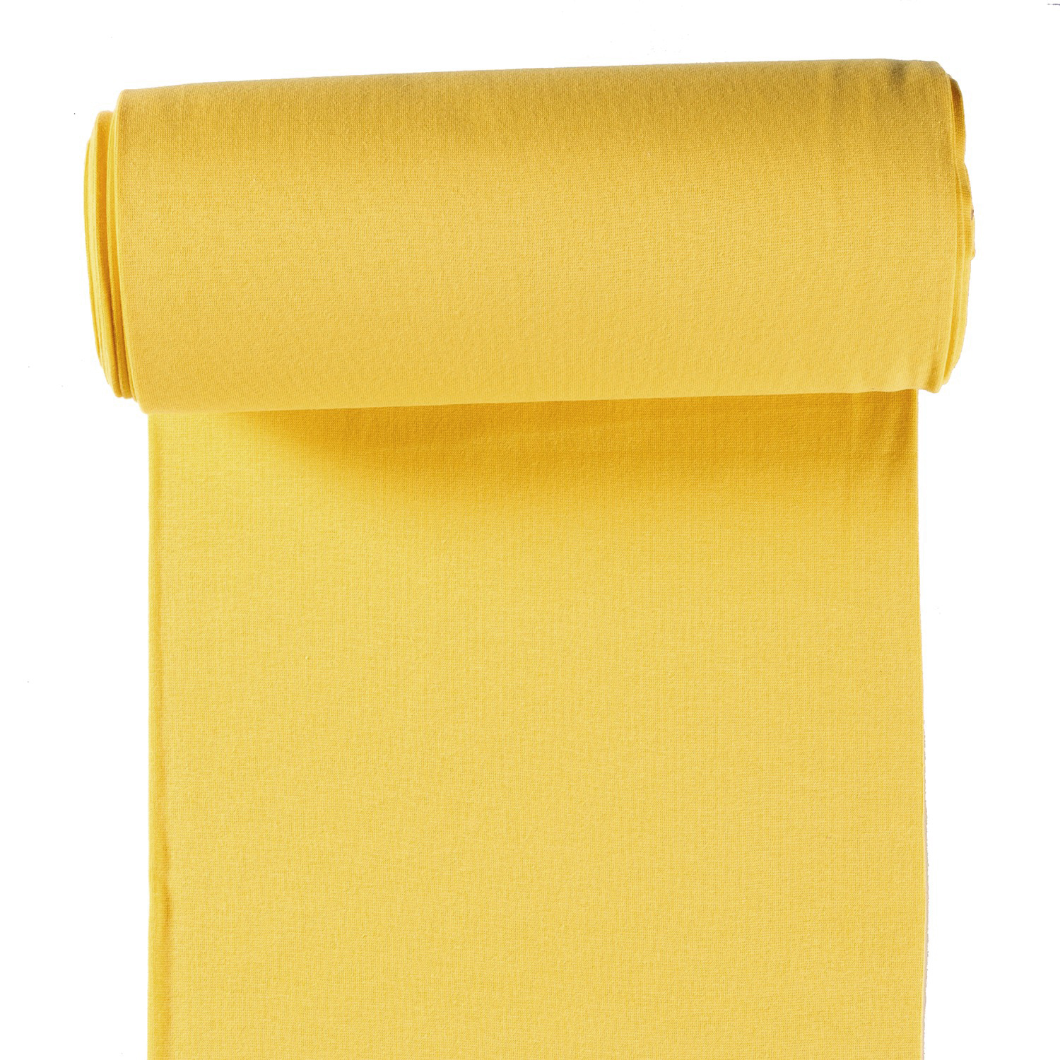 Bündchen uni Gelb - 1301