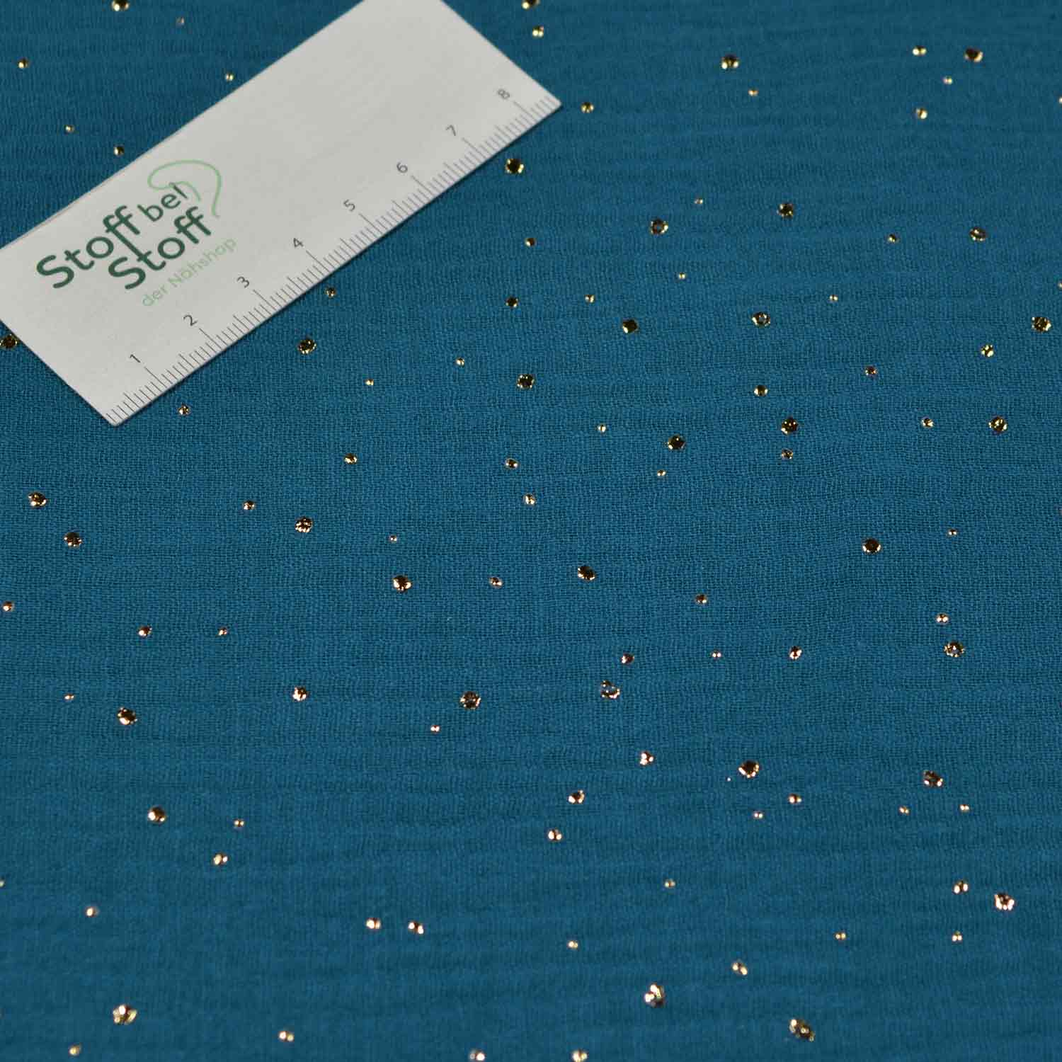 Musselin Goldsprenkel - SBS10458