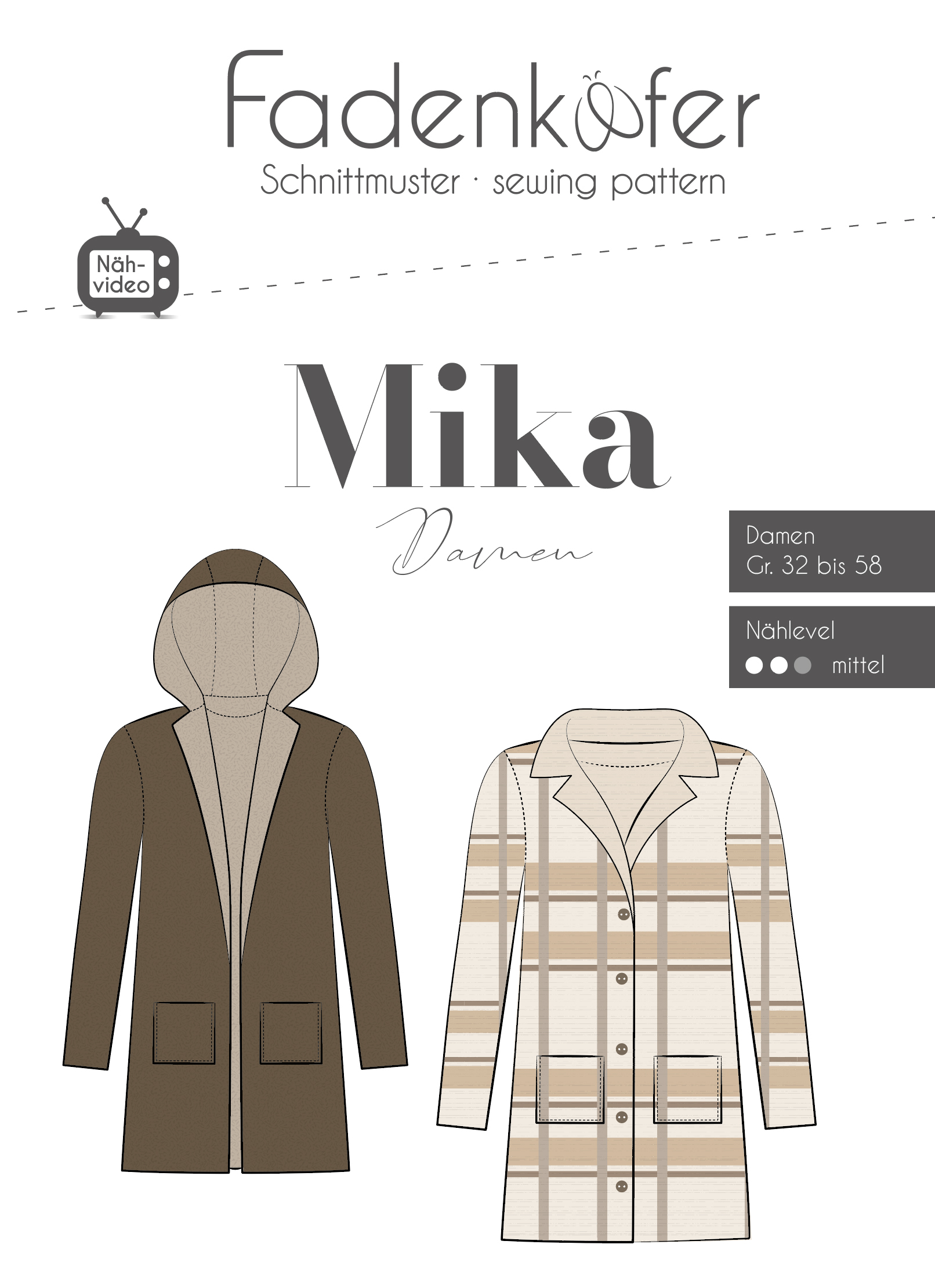 Mantel Mika Damen