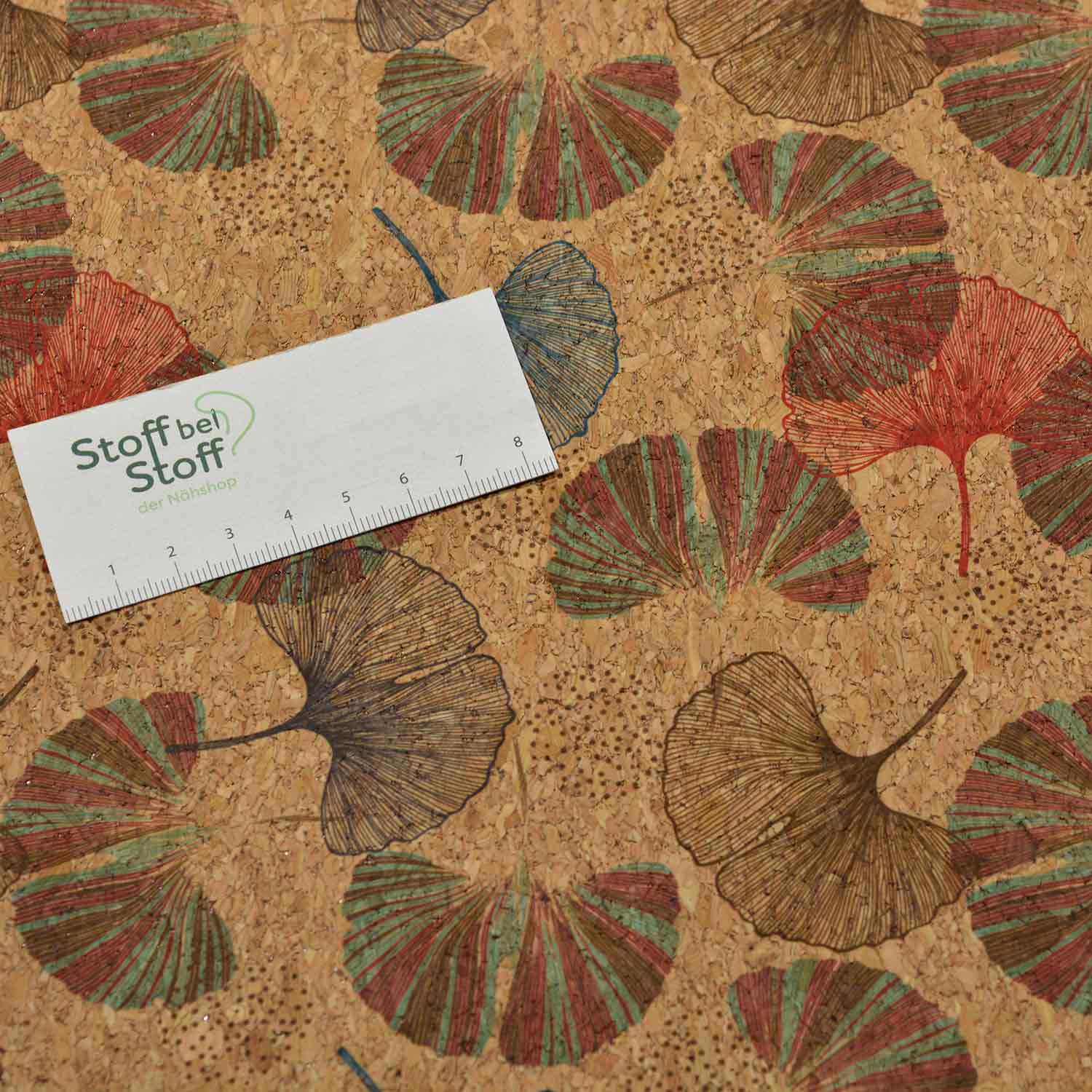 Korkstoff "Gingko" SBS11478