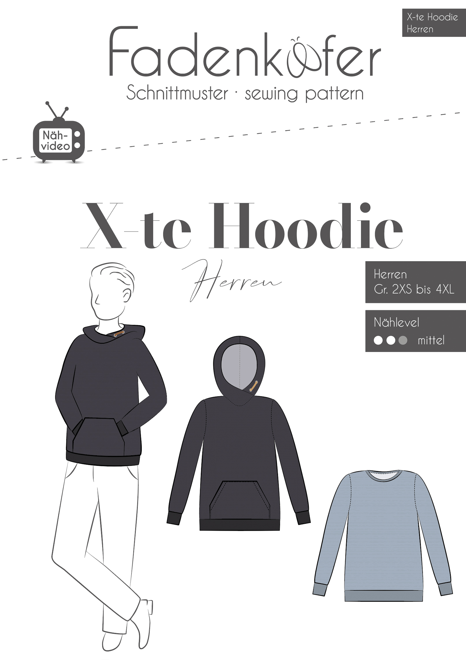 X-te Hoodie Herren
