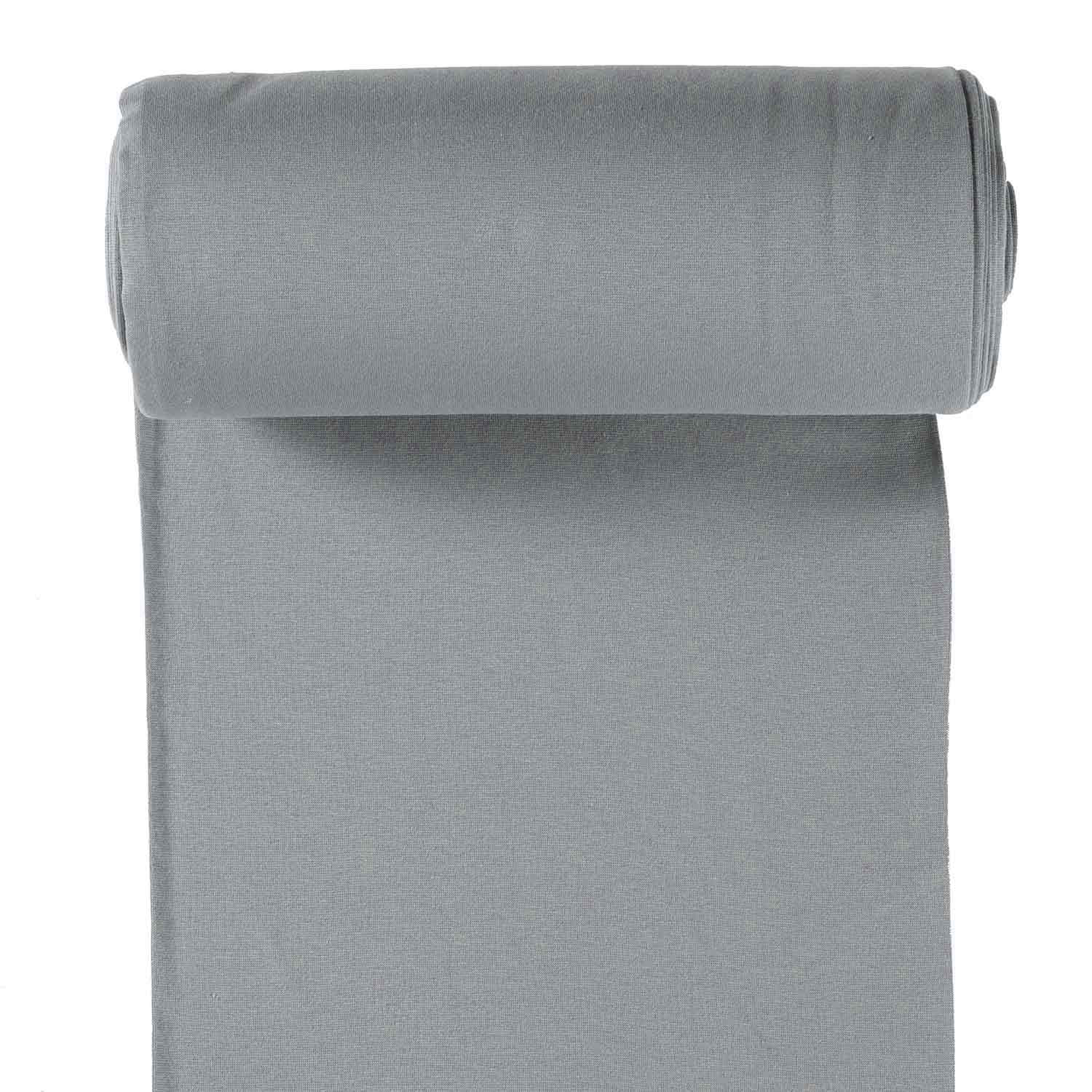 Bündchen uni Grau - 1006