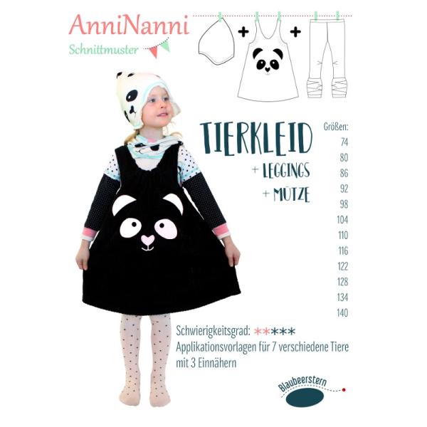 Tierkleid mit Leggings Kinder 