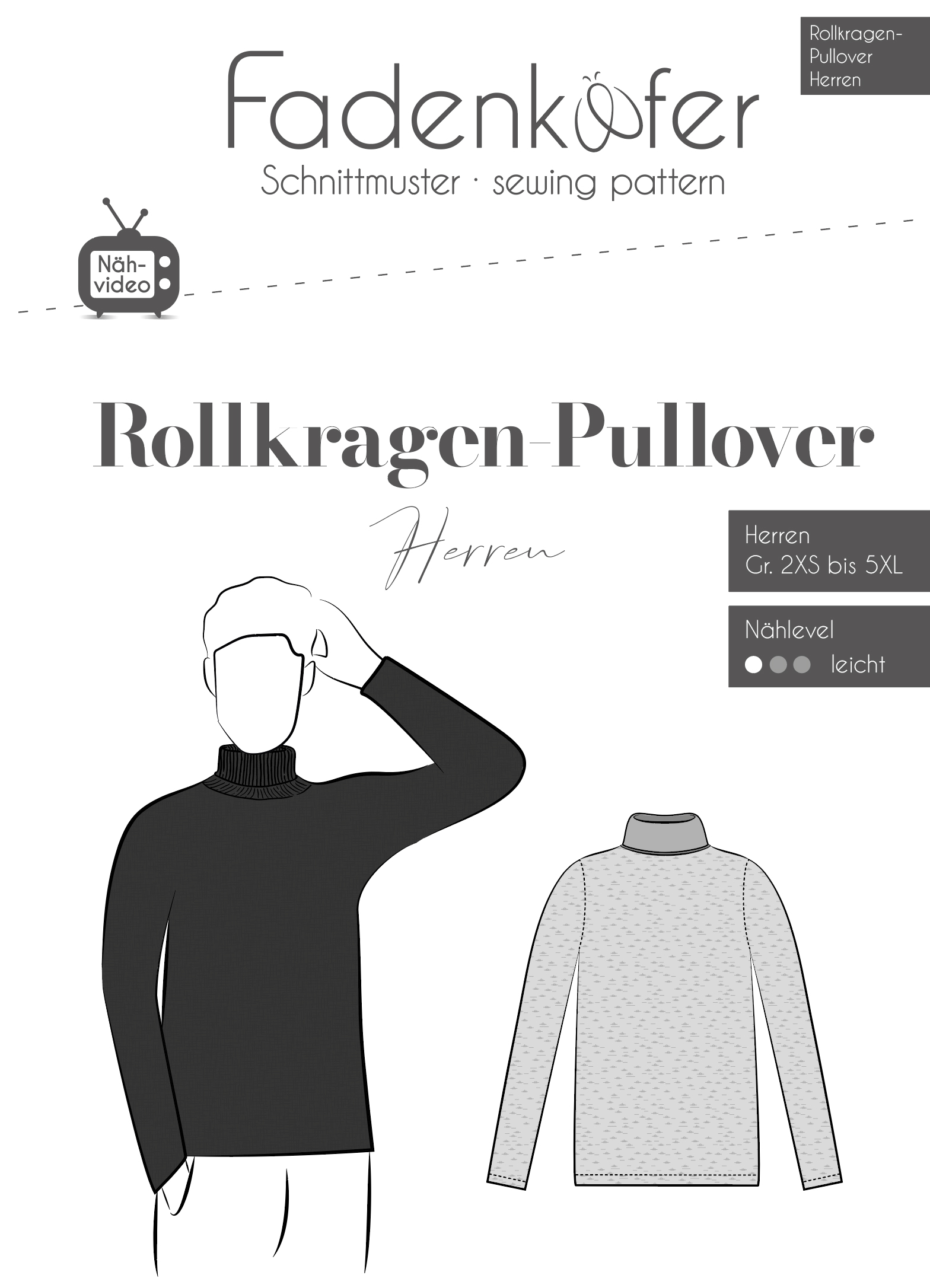 Rollkragenpullover Herren