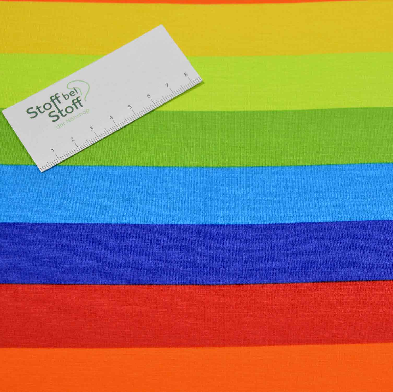 Baumwoll-Jersey "Rainbow" SBS11585
