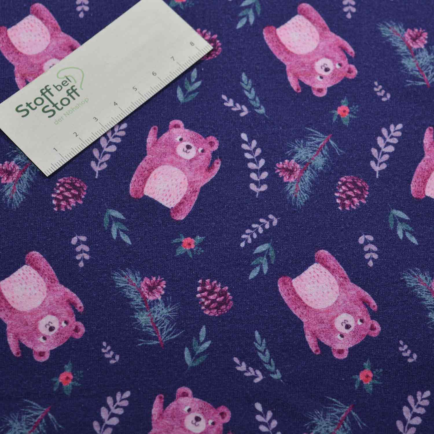 French Terry "Happy Bear" - SBS10992
