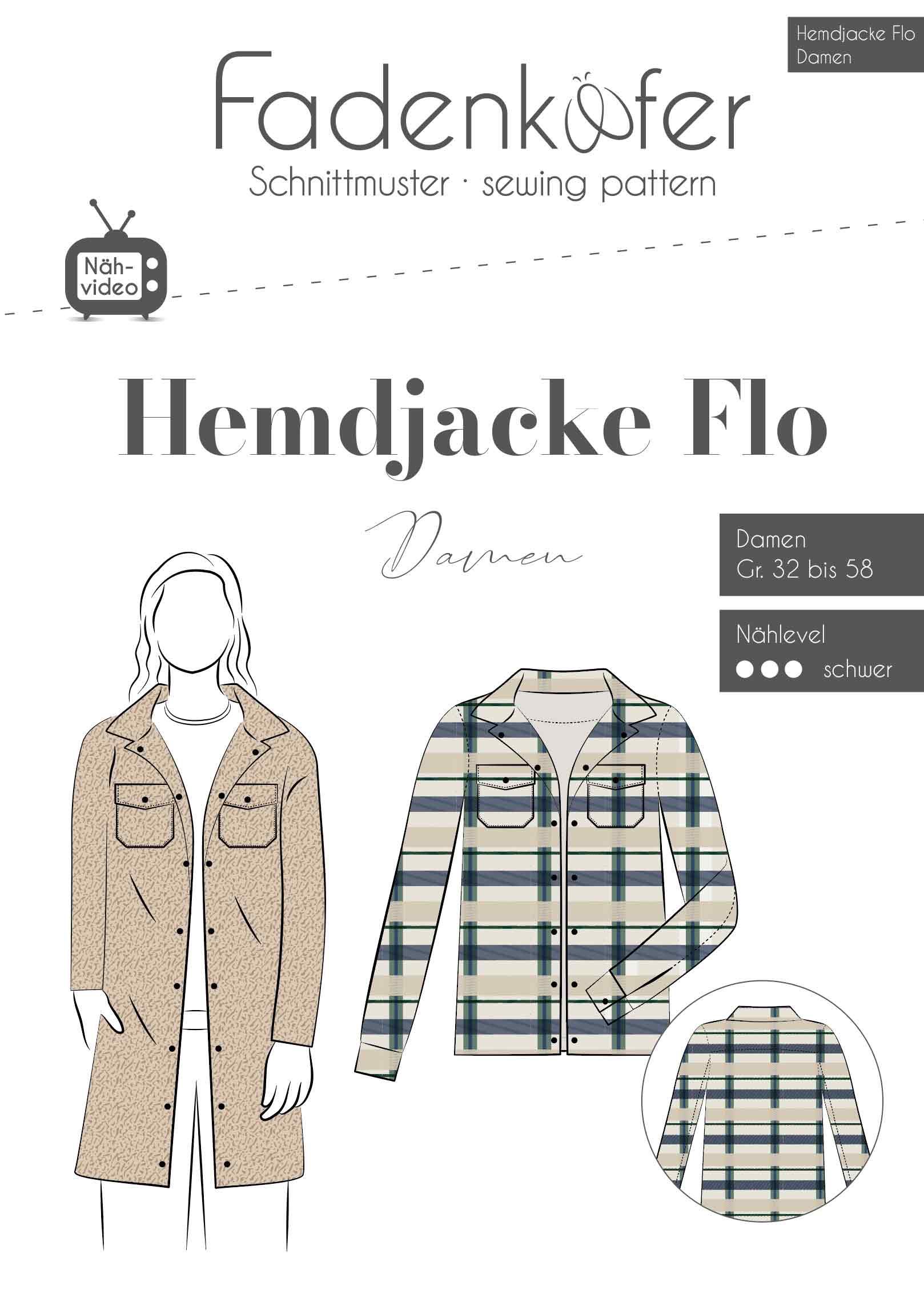 Hemdjacke Flo Damen 
