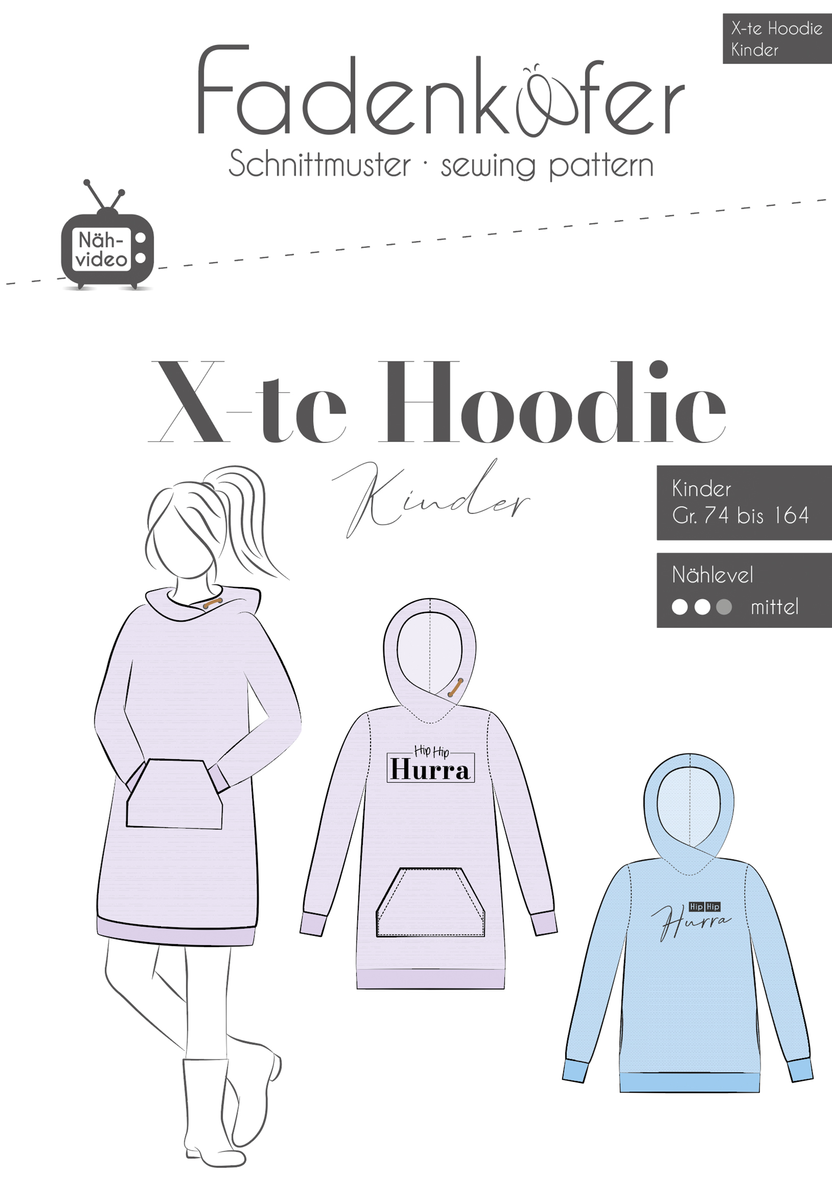 X-te Hoodie Kinder 