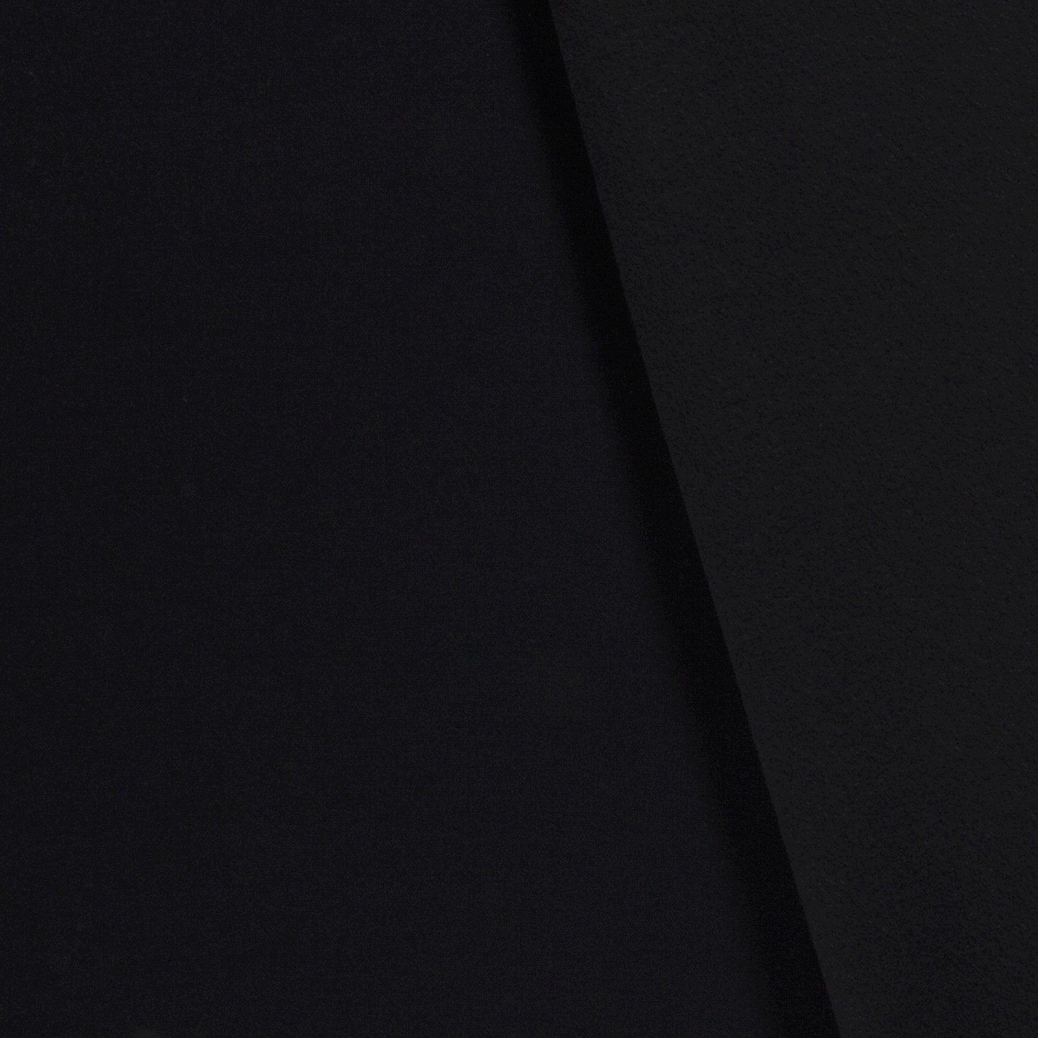 Sweat uni schwarz - 1001