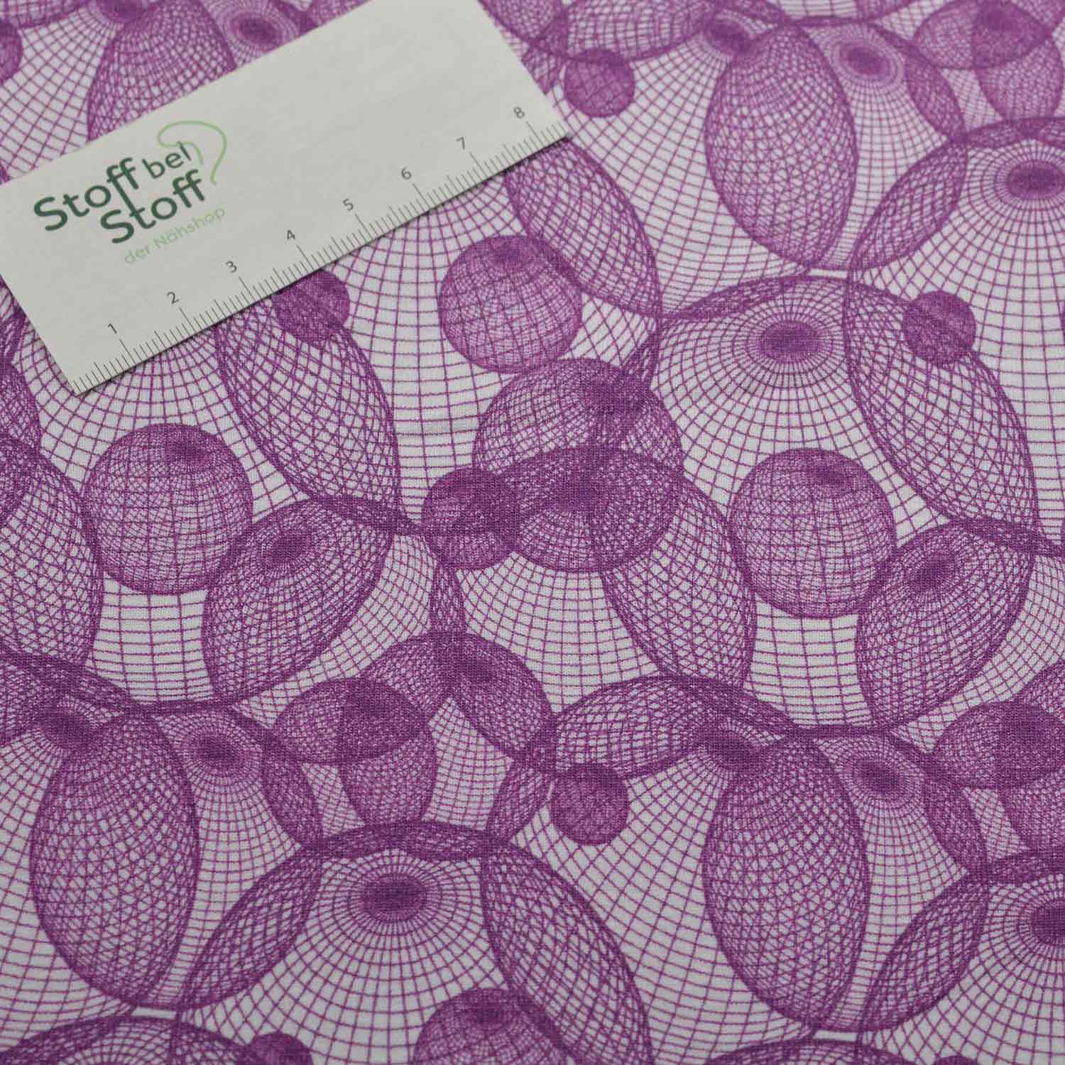 Baumwoll-Jersey Dina Kugeln SBS11171