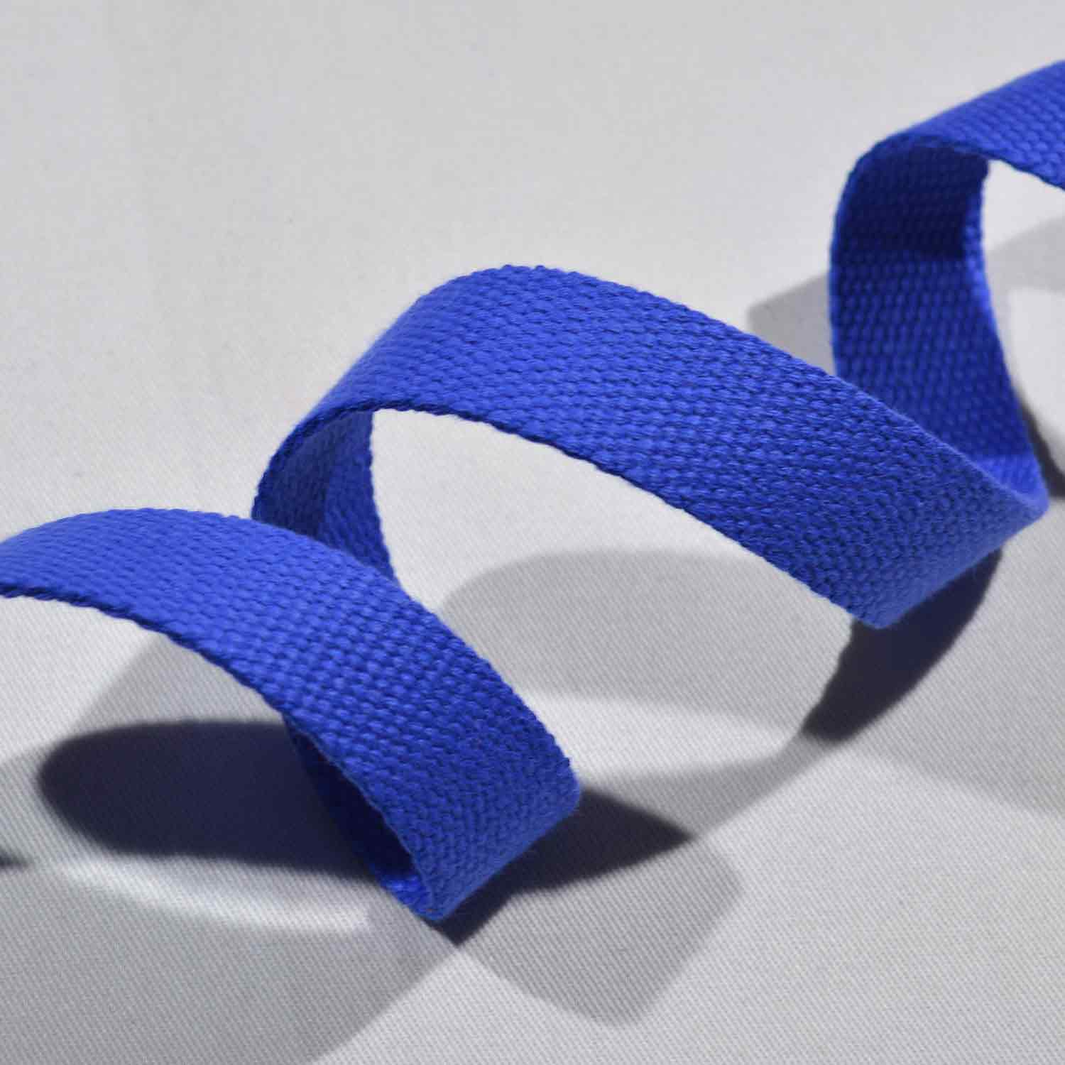 Gurtband 2,5cm Uni - in vielen verschiedenen Farben