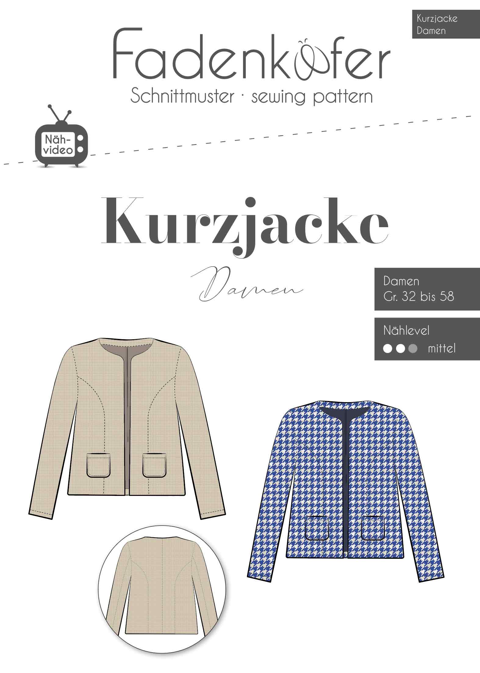 Kurzjacke Damen 