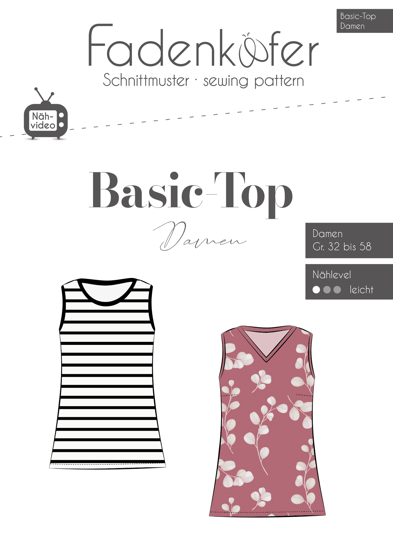 Basic-Top Damen