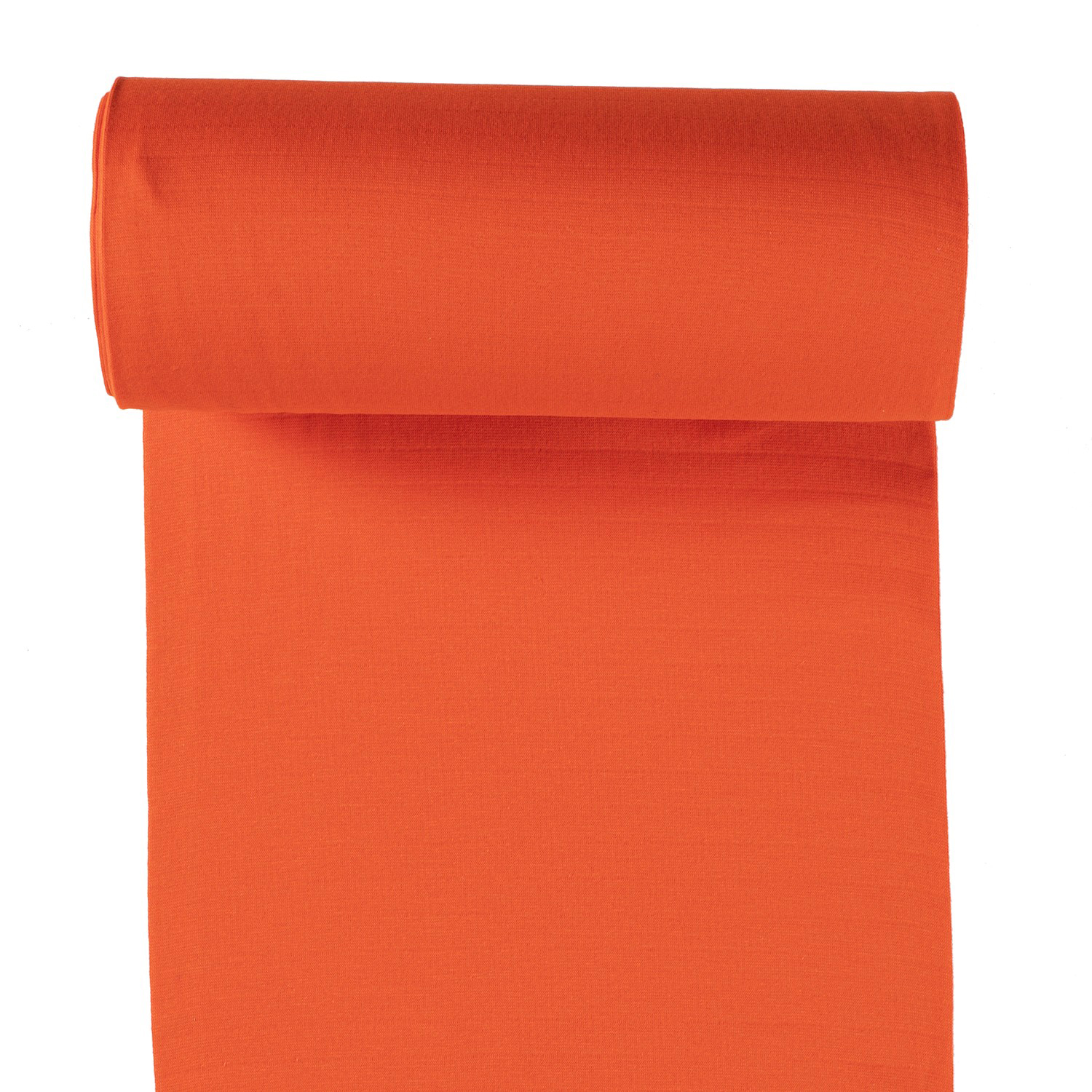 Bündchen uni Orange - 1310