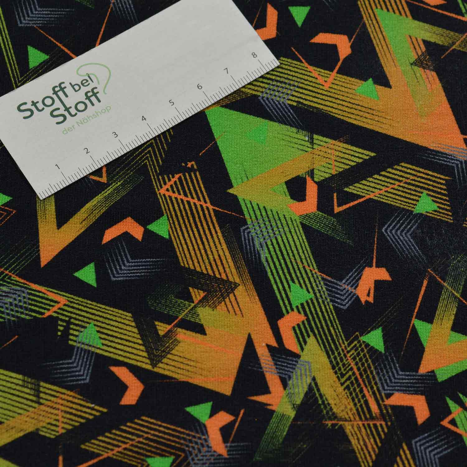 French Terry angeraut "Schraffuren" - SBS10996