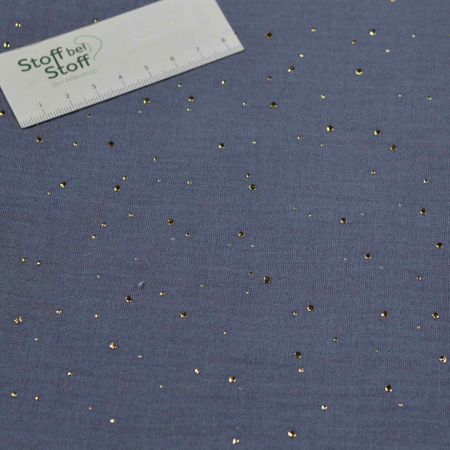 Musselin Goldsprenkel - SBS10456