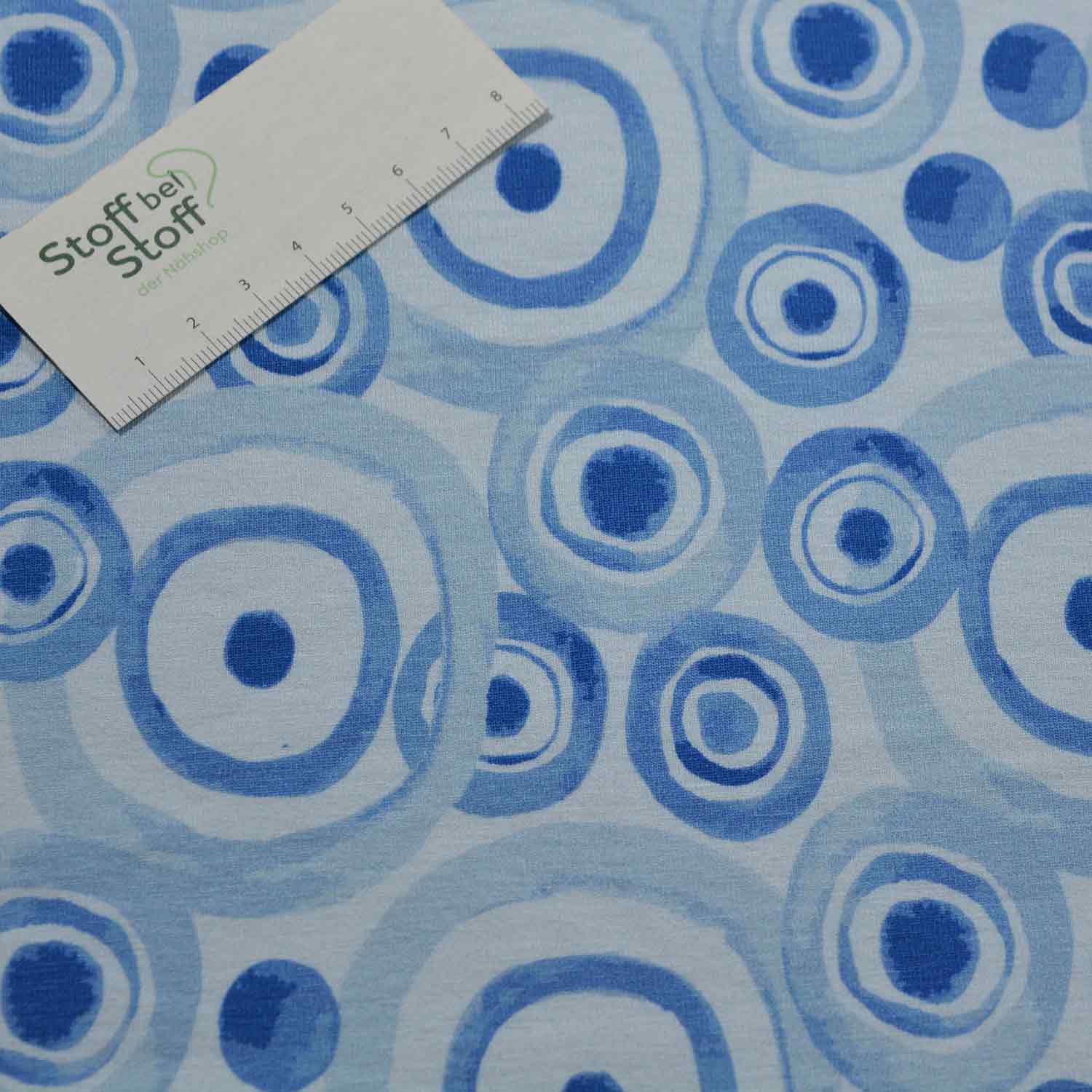 Baumwoll-Jersey Dina Kreise SBS11167